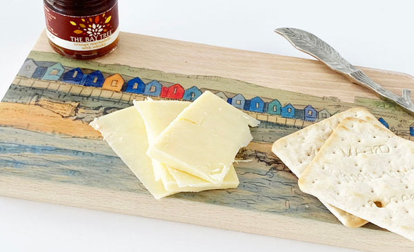 Beech Chopping Board - Beach Huts