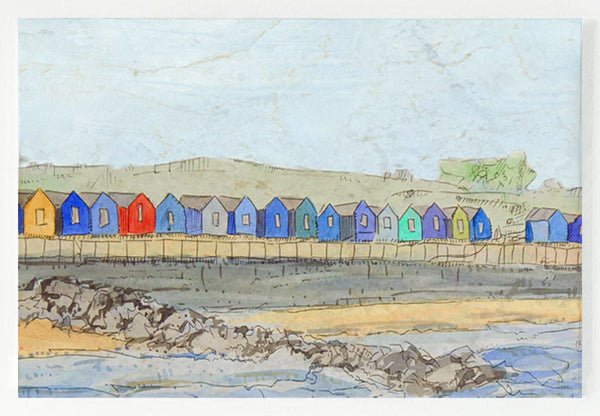 Small Sharing Board - Beach Huts