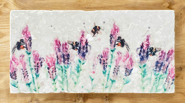 Large Sharing Board - Beeing around Lavender