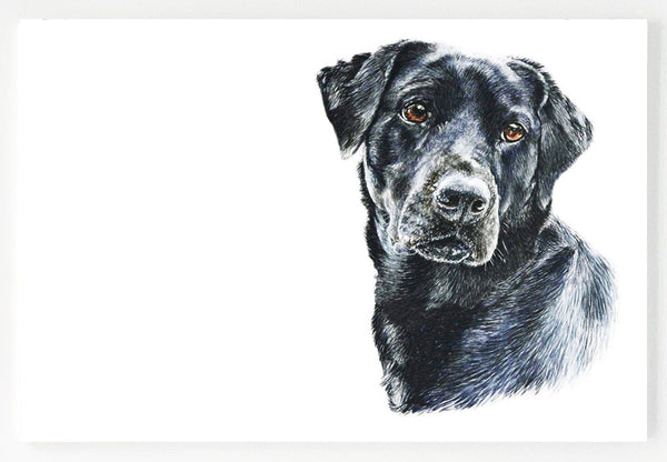 Ceramic Placemat - Black Labrador