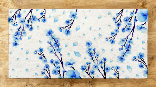 Large Sharing Board - Blue Blossom
