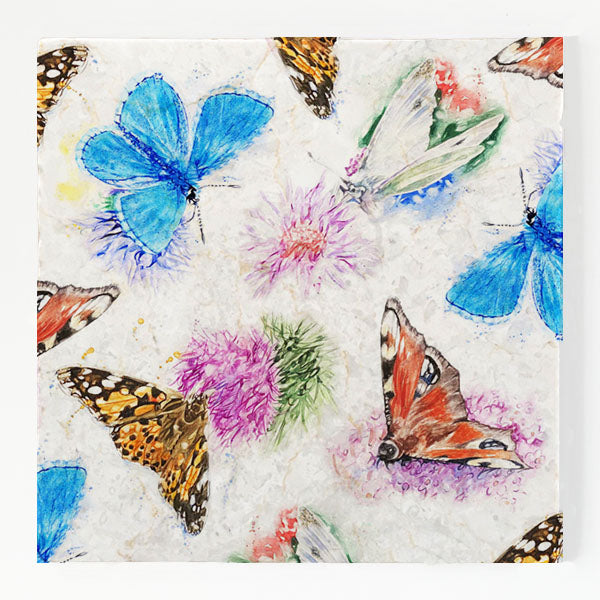 Small Trivet - Country Butterflies