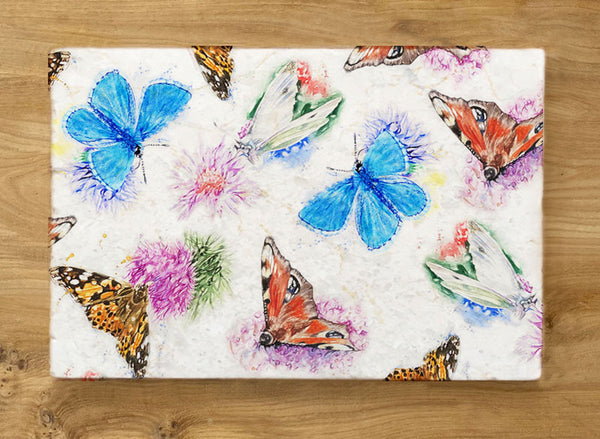 Small Sharing Board - Country Butterflies