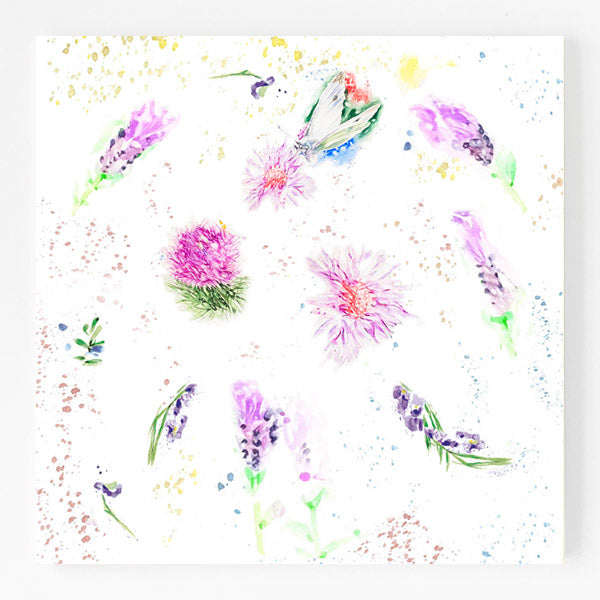 Ceramic Trivet - Country Floral