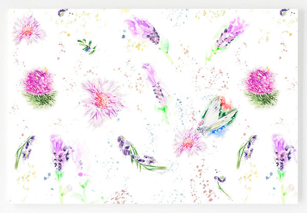 Ceramic Placemat - Country Floral