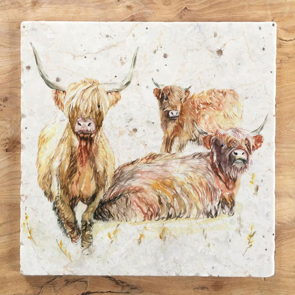 Large Trivet - Family Portrait