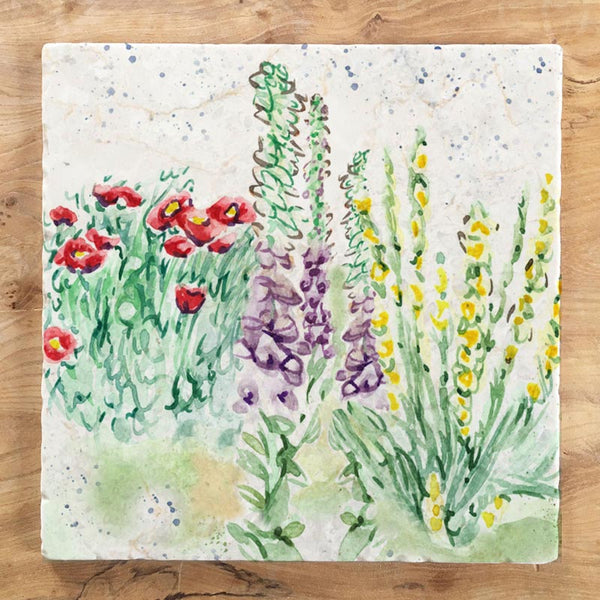 Large Trivet - Foral Splash