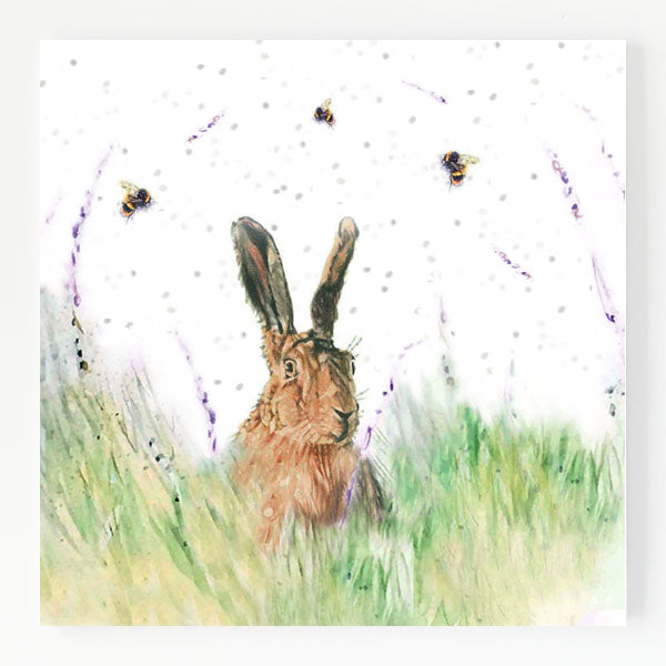 Ceramic Trivet - Hare 'n' Seek
