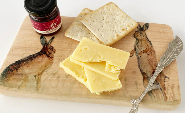 Beech Chopping Board - Harvest Hares