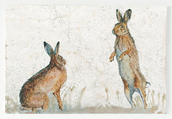 Small Sharing Board - Harvest Hares