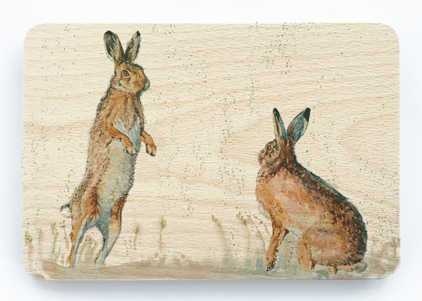 Beech Chopping Board - Harvest Hares