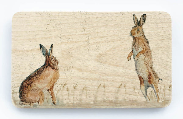 Beech Chopping Board - Harvest Hares