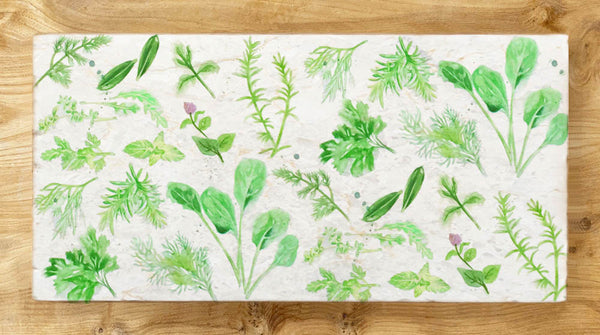 Large Sharing Board - Herb Garden