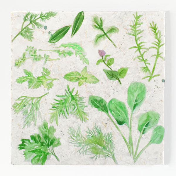 Large Trivet - The Herb Garden