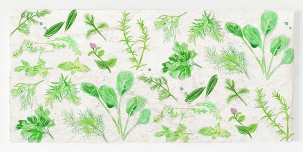 Large Sharing Board - Herb Garden