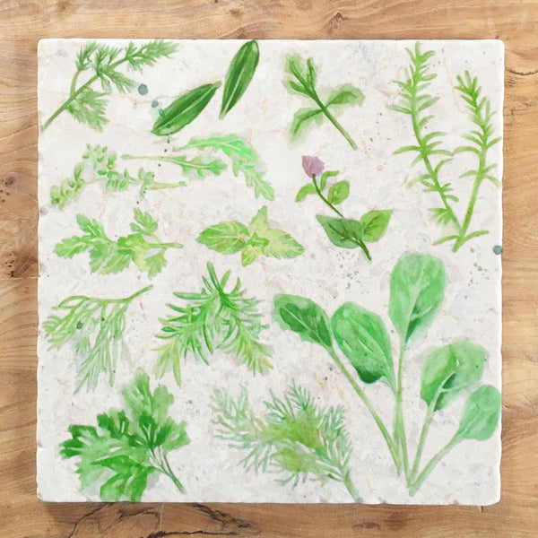 Large Trivet - The Herb Garden