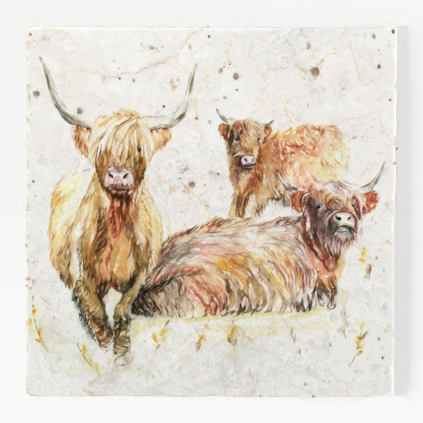 Large Trivet - Family Portrait