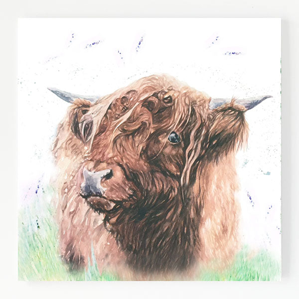 Ceramic Trivet - Highland Hamish