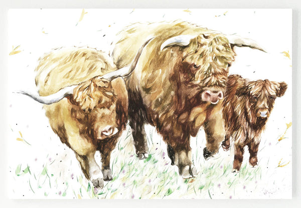 Ceramic Placemat - Highland Stroll