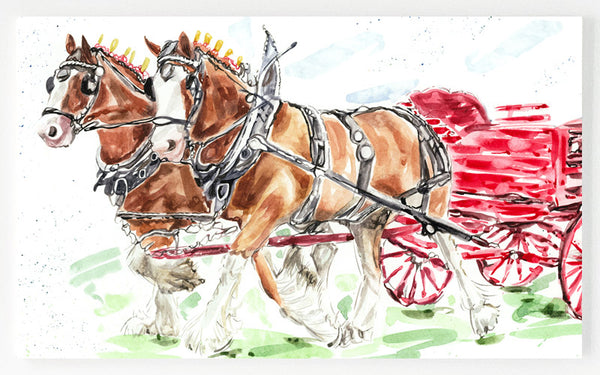 Ceramic Platter - Horsepower