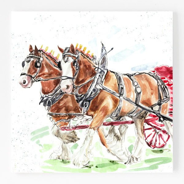 Ceramic Trivet - Horsepower