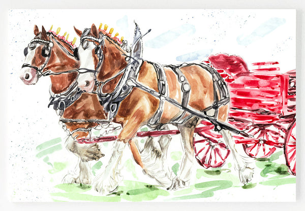 Ceramic Placemat - Horsepower