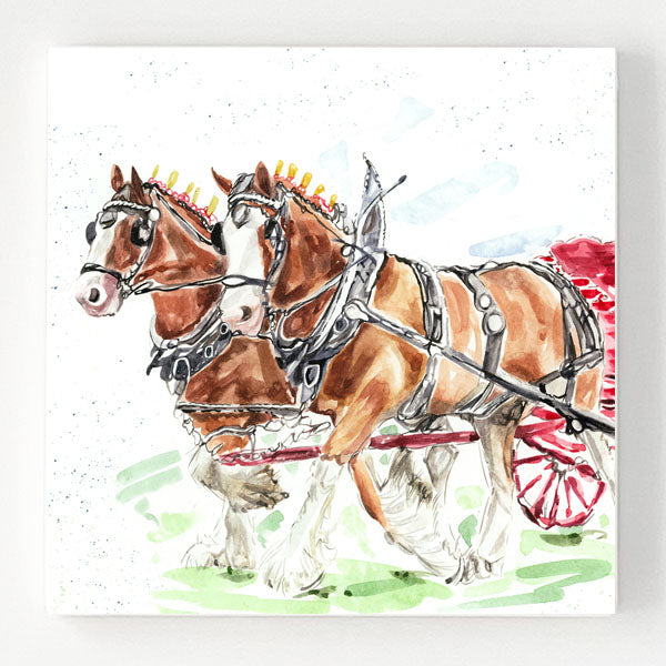 Ceramic Coaster - Horsepower