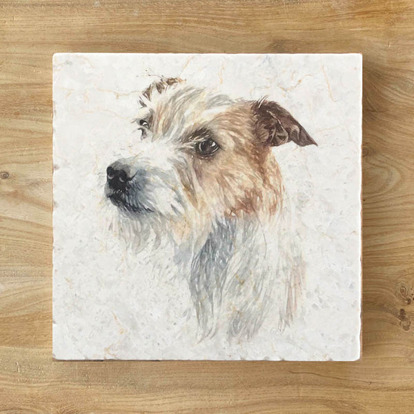 Marble Coaster - Terrier