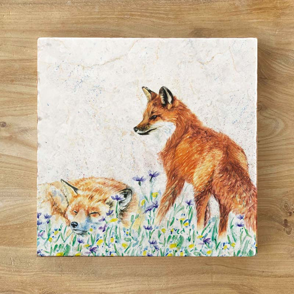 Small Trivet - Let Sleeping Fox Lie
