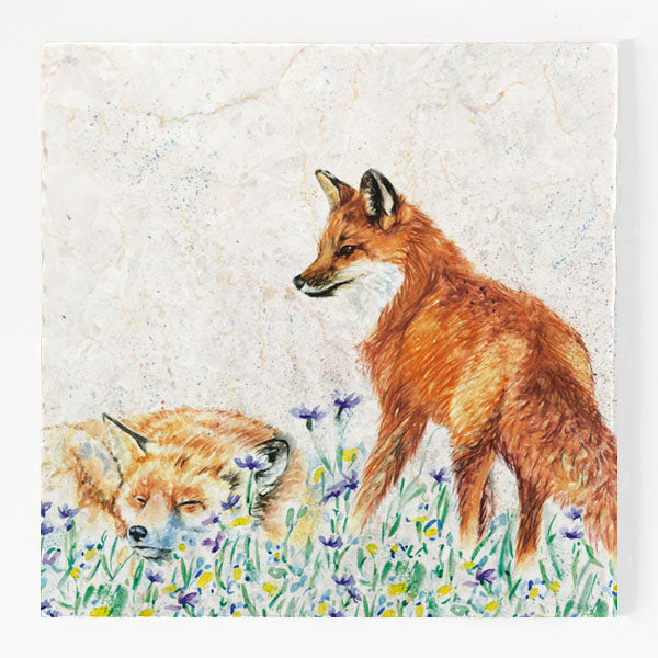 Small Trivet - Let Sleeping Fox Lie