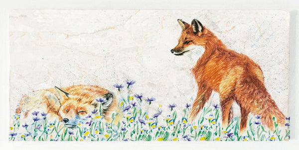 Large Sharing Board - Let Sleeping Fox Lie