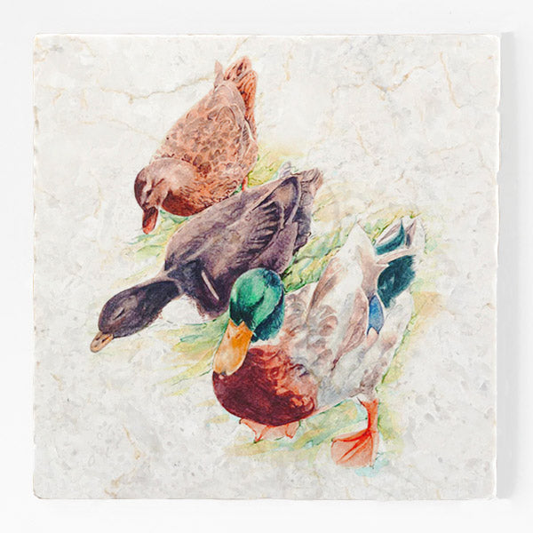 Small Trivet - Mallards