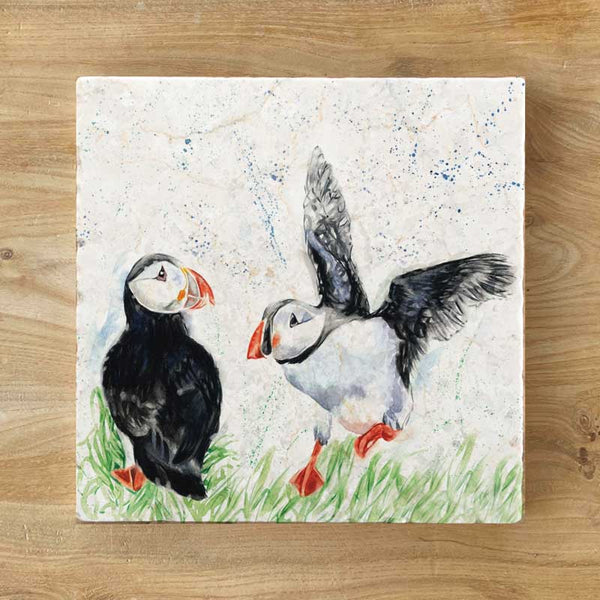 Marble Coaster - Puffin Landin'