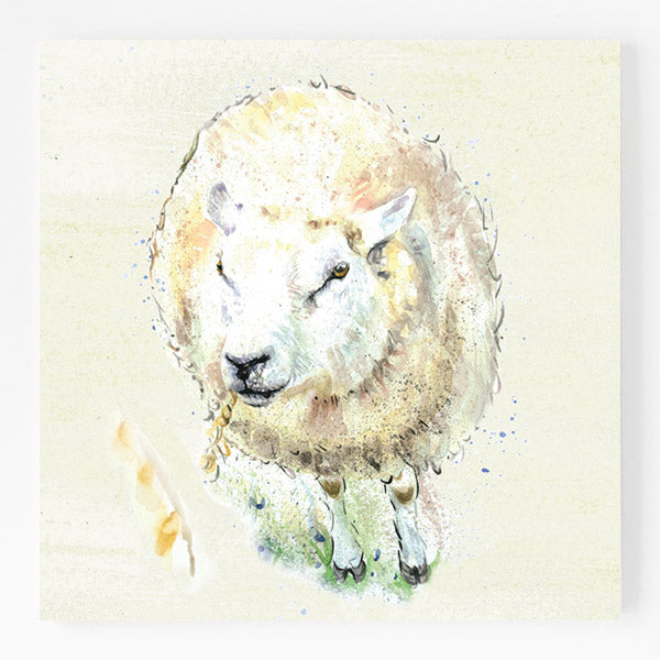 Ceramic Trivet - Sheep Single