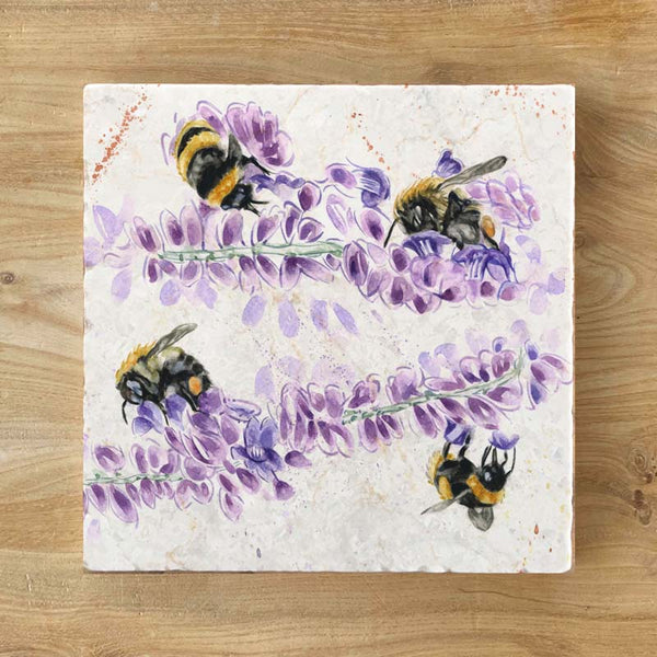 Small Trivet - Study in Bee