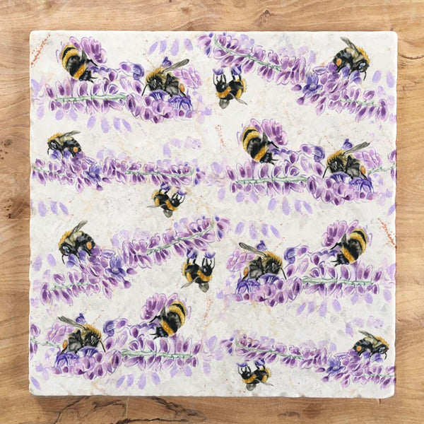Large Trivet - Study in Bee
