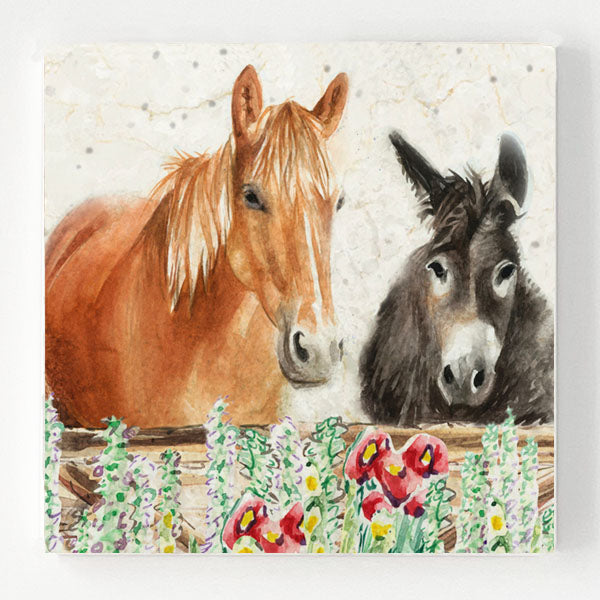 Marble Coaster - Summer Field