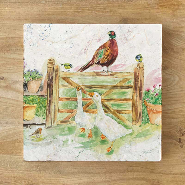 Marble Coaster - The Gardening Club