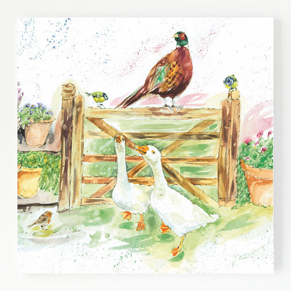 Ceramic Trivet - The Gardening Club