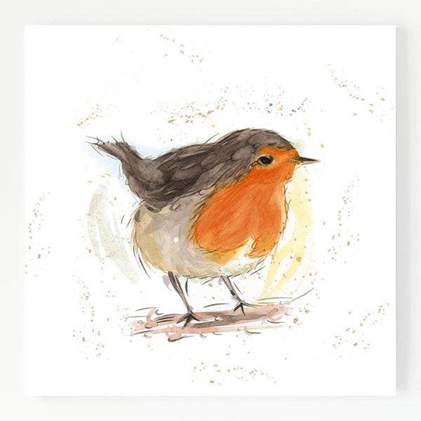 Ceramic Trivet - Robin