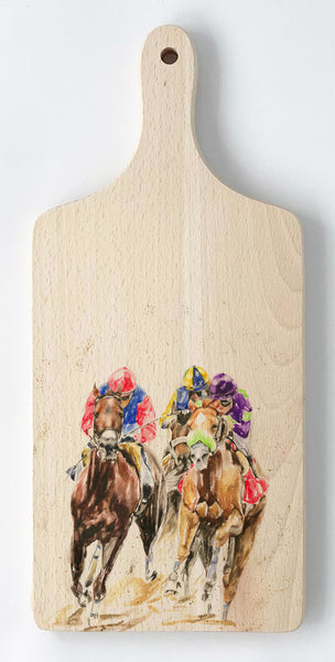 Paddle Chopping Board - The Gallop