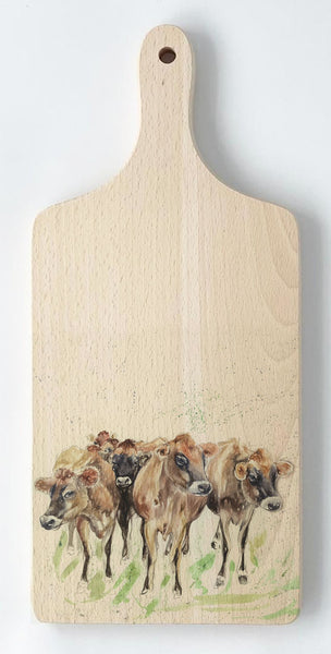 Paddle Chopping Board - The Jerseys