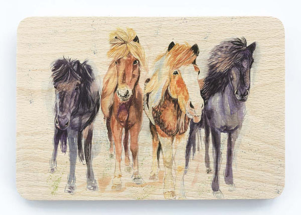 Beech Chopping Board - Pony Club