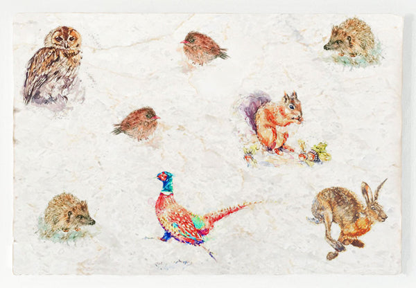 Small Sharing Board - Wildlife