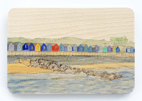 Beech Chopping Board - Beach Huts