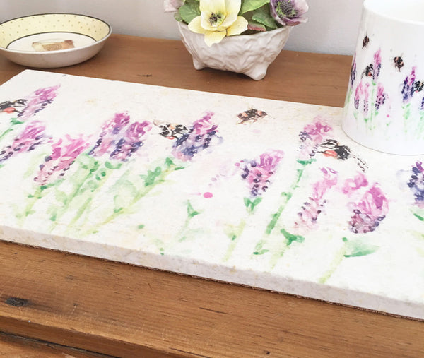 Large Sharing Board - Beeing around Lavender