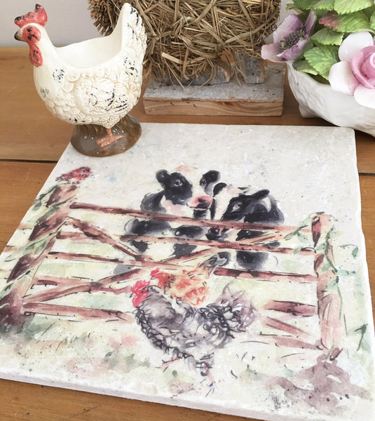 Small Trivet - Cow 'n' Gate