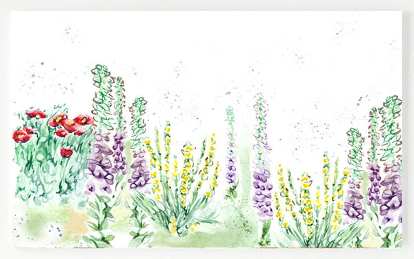 Ceramic Platter - Floral Splash