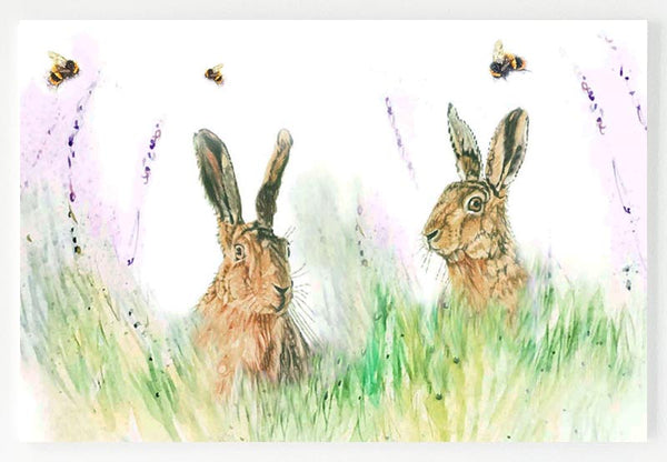 Ceramic Placemat - Hare 'n' Seek