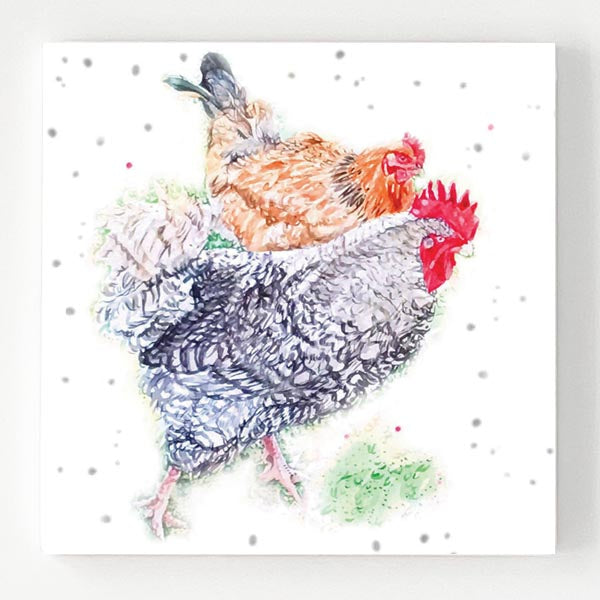 Ceramic Coaster - Hens Ahoy